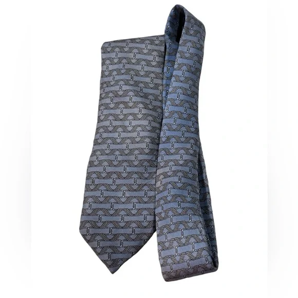 Hermès Paris 848 Silk Necktie 100% Silk